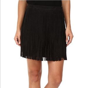 BB Dakota Women's Barton Fringe Skirt, Size 10 NWT